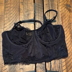 Elegant Black Lace Bralette